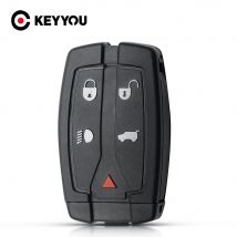 KEYYOU Nuova Chiave di Ricambio In Bianco Per LAND ROVER FREELANDER 2 5 Bottoni A Distanza Smart FOB Caso Borsette Lama Uncut Ricambi Auto