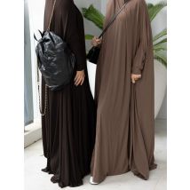 Eid Muslim Jilbab für Frauen Kleid Eid Volle Abdeckung Gebet Kleid Ramadan Maxi Robe Vestidos Largo Kaftan Dubai Arabischen Lange Robe 2024