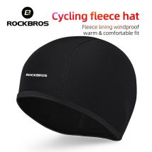 ROCKBROS Winter Radfahren Fleece Hüte Outdoor Sport Kappe Männer Winter Warme Kopf Hut Winddicht Skifahren Radfahren Fahrrad Kappe Männer Hüte