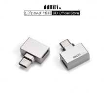 DD ddHiFi TC28CPro USB-C a USB-C OTG y adaptador de corriente para teléfonos Android, iPad, PC, iPhone 15 Series, reproducción mientras de cargar