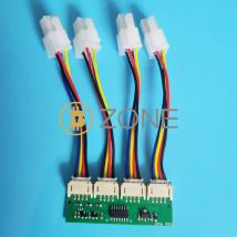Bitmain S21 T21 S21PRO 12V 4-in-1 Quadratischer 4Pin Lüftersimulator Emulator Speziell für Antminer S21 T21 S21pro Lüfter Spoofer Dummer