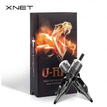XNET VREX 20szt Igła do tatuażu Okrągła wkładka Jednorazowy sterylizowany bezpieczny tatuaż do makijażu permanentnego 01rl 03rl 05rl 07rl
