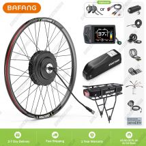 Bafang 750W EBike Kit Rear Drive Wheel Hub Motor Electric Bike Brushless Motor Bicycle Conversion Kit 20Ah 16Ah 13Ah Battery