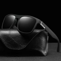 Männer Frauen polarisierte Sonnenbrille Luxusmarke Designer Vintage quadratische Sport Sonnenbrille modische Fahr fischen UV400 Brillen