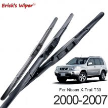 Erick's Tergicristallo Anteriore e Posteriore Spazzole Tergicristallo Set Per Nissan X-Trail T30 2000 - 2007 Parabrezza Parabrezza Spazzole 24 "+ 16" + 17 "