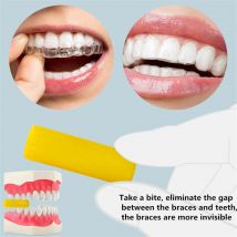 36sets Dental Unsichtbare Klammer Extractor Removal Tool Kieferorthopädische Aligner Chewies Tablett Sitzer Kunststoff Haken Schönheit Gesundheit Pflege