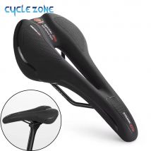 Sella per bicicletta leggera antiscivolo PU MTB sella per bici da strada antiurto traspirante cuscino per sedile da ciclismo cavo accessori per bici