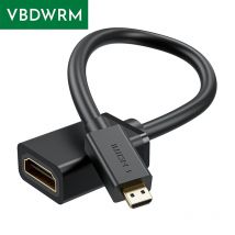 Cavo Micro HDMI 4K 60Hz Adattatore cavo bidirezionale da HDMI a Micro HDMI 2.0 per Raspberry Pi 5/Pi 4/GoPro Hero 7 6/Compresse portatili