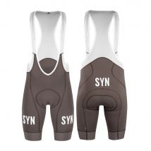 Pro Team Racing 6–8 Stunden Unisex-Trägerhose, stoßfester Schwammsitz für Radfahren, MTB-Shorts, Herren und Damen, Fahrradbekleidung