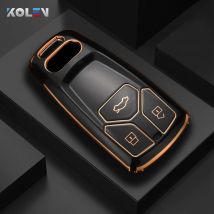 Modne etui z TPU na kluczyk zdalnego sterowania do Audi A4 B9 A5 A6 8S 8W Q5 Q7 4M S4 S5 S7 TT TTS