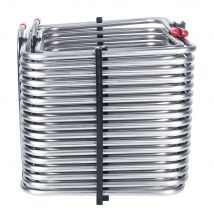 Platz Kühlspule Edelstahl Jockey Box Spule Chiller 5/16''OD Rohr Kühler Für Homebrew Entwurf Bier Box Kegerator