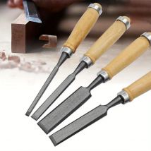 8/12/16/20mm 4 pezzi scalpelli per intaglio del legno set professionale per la lavorazione del legno con strumenti ergonomici per intaglio del legno strumenti ausiliari fai da te