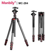 Manbily Professionelles Carbonfaser-Stativ MC-284 Kameraständer für Canon DSLR Reisen Vogelbeobachtungshalterung Max. Belastung 8 kg 28 mm Rohr