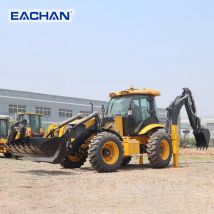 Kostenloser Versand 4WD Hydraulischer Baggerlader Erdbewegungsmaschine Baggerlader Landwirtschaftlicher Radlader Bagger Schaufel Maßgefertigt