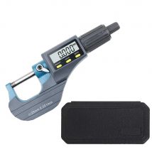 Micrometro elettronico esterno Punta in metallo duro Strumenti di misura Calibro 0-25mm 0,001mm Micrometro digitale Micromaster