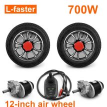 24V 700W 12 Zoll 120 U/min Low Speed Elektro-Rollstuhlmotor-Umrüstsatz mit Joystick-Controller