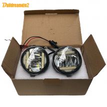 2in1 Car Front Bumper LED Fog Light Assembly Daytime Running Lamp DRL 30W H11 For Nissan Juke X-Trail Patrol Cube NV200 Tiida