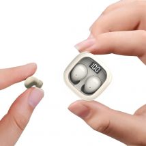 Bezprzewodowy zestaw słuchawkowy Bluetooth Mini Ultra Małe Słuchawki do Spania Nowe Niewidoczne Słuchawki Wysokiej Jakości Dźwięku Redukcja Szumów