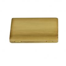 Hot Saling Bassoon Solid Wood Reed Case Yellow Holds 6 Reeds Walnut Wood Bassoon Reed Case With Vent Holes Woodwind Accessories