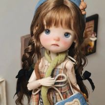Neue Bjd Puppe 1/6 Little P süßes Mädchen hochwertiges Harz Spielzeug Geburtstagsgeschenk Engel Puppen in Gelenk