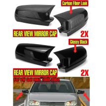 Horn Rückspiegel Kappen Add-on Für VW Golf 4 MK4 1997-2004 Für Bora Jetta Passat B5 1998-2005 paar Seite Spiegel Abdeckung Flügel