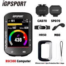 IGPSPORT BSC300 Komputer rowerowy GPS Bezprzewodowy licznik rowerowy Nawigacja Czujnik prędkości kadencji IPX6 Wodoodporny komputer rowerowy