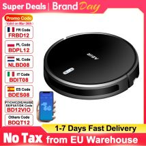 Robot Aspirapolvere ABIR G20S, Navigazione mappa AI,partizione super intelligente,con memoria, app WiFi, forte aspirazione 6000Pa, lavaggio intelligente a umido, disinfezione, funziona con Alexa e