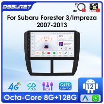 For Subaru Forester 3 SH Impreza WRX STI 2008 2009 2010 2011 Android Auto Car radio 4G Carplay multimedia Player GPS Stereo FM