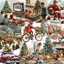 20 Teile/paket Warme Weihnachten Aufkleber DIY Handwerk Scrapbooking Album Junk Journal Dekorative Aufkleber