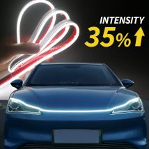 XINFOK LED Car Hood Lights Strip Uniwersalne automatyczne dekoracyjne lampy atmosferyczne Światła