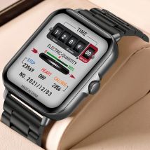 2025 inteligentny zegarek Bluetooth zadzwoń odtwórz muzykę Smartwatch zegary fitness cyfrowe
