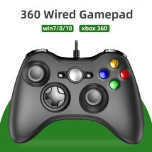 Przewodowy gamepad XBOX 360 obsługuje smukły gamepad Xbox 360 PC obsługuje Steam i może dostosować się do Win7/10