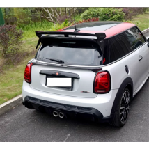 FÜR MINI F56 COOPER/S/JCW Hinten Stamm Mittleren Spoiler Hinten Stamm Boot CARBON FIBER GLAS TRUNK SPOILER