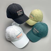 Neue Outdoor Brief Quick-Dry Sport Männer Frauen Baseball Hüte Baumwolle Kpop Atmungsaktive Sommer Straße Unisex Mode Weiche Hip hop Caps