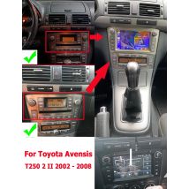 WITSON Carplay Android Radio Auto GPS Für TOYOTA AVENSIS 2002 2003 2004 2005 2006 2007 2008 T250 II Stereo Auto Steuergerät IGO Karte