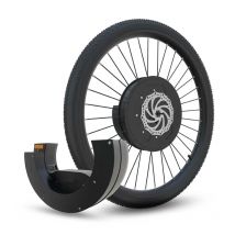 IMotor 3.0 Electric Bike Conversion KIt with Battery 36V 350 Front Motor Wheel 24"-29" 700C Wheel Size for Mountain Road Ebike