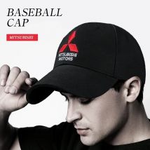 Baseball Kappe Outdoor Sommer Sport Hut Gestickte Männer Frauen Für Mitsubishi Evolution Lancer Grandis Outlander Triton Pajero ASX