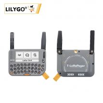 LILYGO ®   T-LoRa Buscapersonas ESP32-S3 Dispositivo IoT portátil, pantalla de 2,33", teclado QWERTY, GPS NFC/RFID, versiones SX1262 LoRa, sensor Al