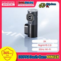 DDPAI Dash Cam MINI2X 2K Resolución 5GHz Wi-Fi con ADAS Dashcam Soporte 24H Parking Guard Visión nocturna F1.55 Abertura Coche DVR