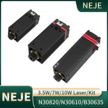 NEJE N30820/N30610/B30635 hochpräzises Gravurlasermodul 450 nm Festfokus 500 MW 7 W/20 W für CNC-Lasergravurmaschine