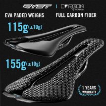 RYET Carbon 3D Printed Bike Saddle Ultralight Road MTB Seat Parts Racing 7x9mm 115g cuscino per sedili ciclismo accessori per biciclette