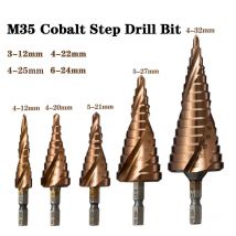 M35 5% Kobalts tufen bohrer hss-co Kegel Sechs kant schaft Metall bohr werkzeug Lochs ch neider 3-1/8-1/4-1/4-1/4-1/4-1/4-1/8-1/8-24mm