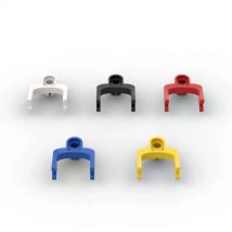 Moc 10pcs 2920 Zug kupplung Bausteine Fahrzeug zubehör Doppel gabel mit Welle Ziegel Partikel Spielzeug Kinder Geburtstags geschenk