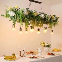 Żyrandole wiszące do baru Kreatywne lampy wiszące do restauracji Salon Jadalnia Pokój Dekoracja domu Sypialnia Lampa do ogrodu na dziedzińcu Lampy do roślin