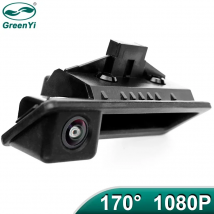GreenYi AHD 1080P 170 °   Telecamera posteriore per BMW E60 E39 E90 E82 E61 X1 E84 X5 E70 E92 E91 Serie 3/5 E88 E93 X6 Visione notturna