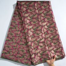 Sjd französisch brokat spitzens toff 2024 hochwertiger afrikanischer luxus demask spitze nigeriani scher jacquard stoff für frauen abendkleider