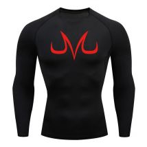 Stilvolle grafische Kompressionsshirts für Herren, langärmelig, Rashguard, Fitnessstudio, Workout, Unterhemd, Baselayers, sportlich, schnell trocknend, T-Shirts