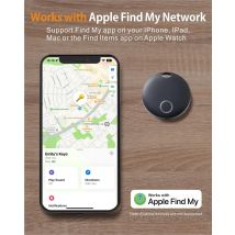 Airtag Air Tag Wireless Tag Smart Tracker per Apple Trova la mia APP Bluetooth Tracking GSP Tracker Anti smarrimento Chiave per auto Pet Kids Finder