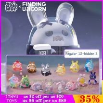 Oso fantasma ShinWoo, caja ciega de moda de Luna solitaria, figura de acción de Anime, figura coleccionable Kawaii, regalos de cumpleaños, juguetes para niñas