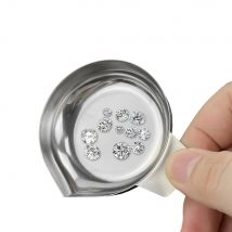 Edelstahl Diamant Waage Pan Nackte Edelsteine Stein Diamant Waage Waage Waage Schmuck Werkzeuge